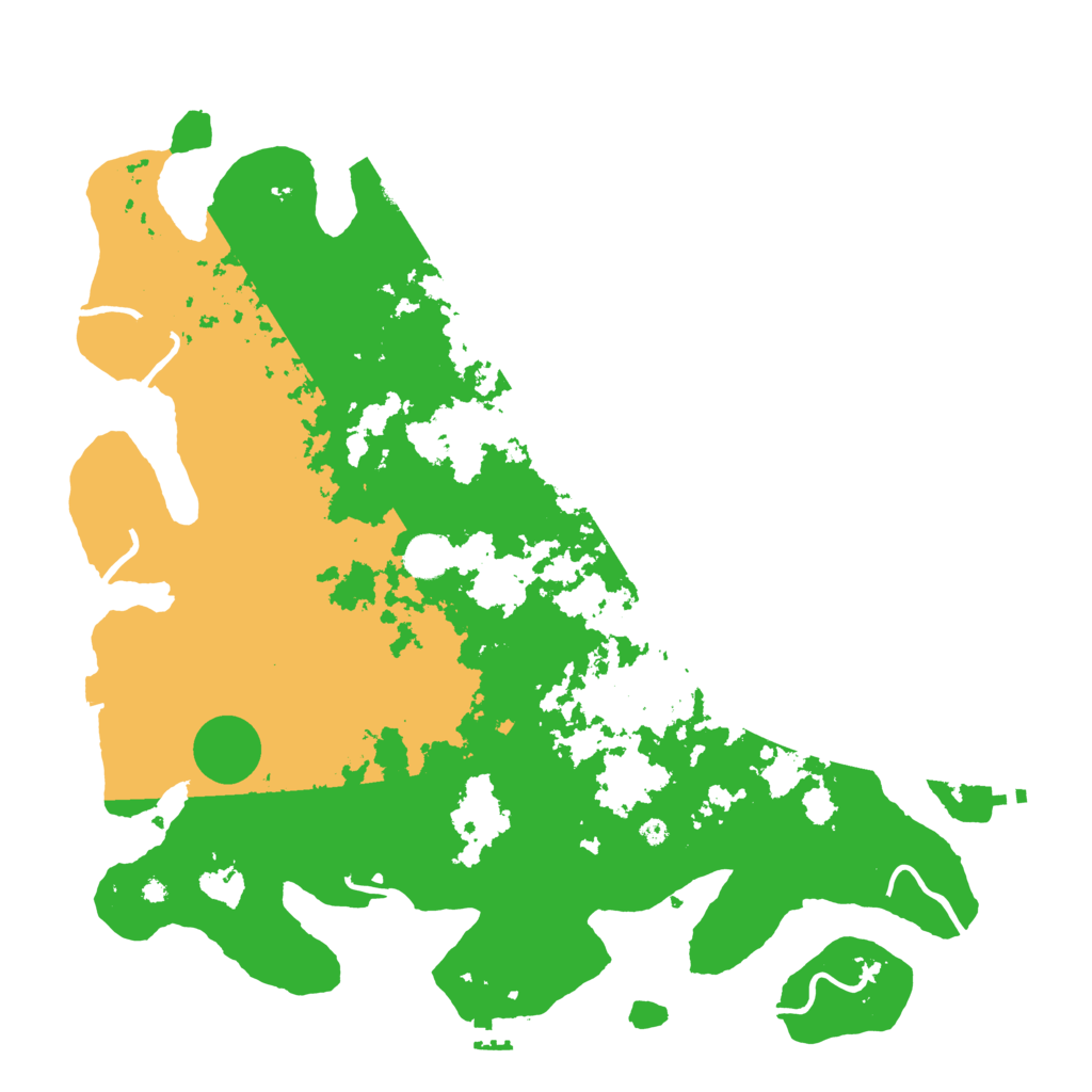 Biome Rust Map: Procedural Map, Size: 4250, Seed: 1761681309