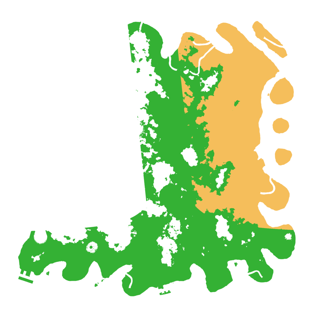 Biome Rust Map: Procedural Map, Size: 4250, Seed: 853492724