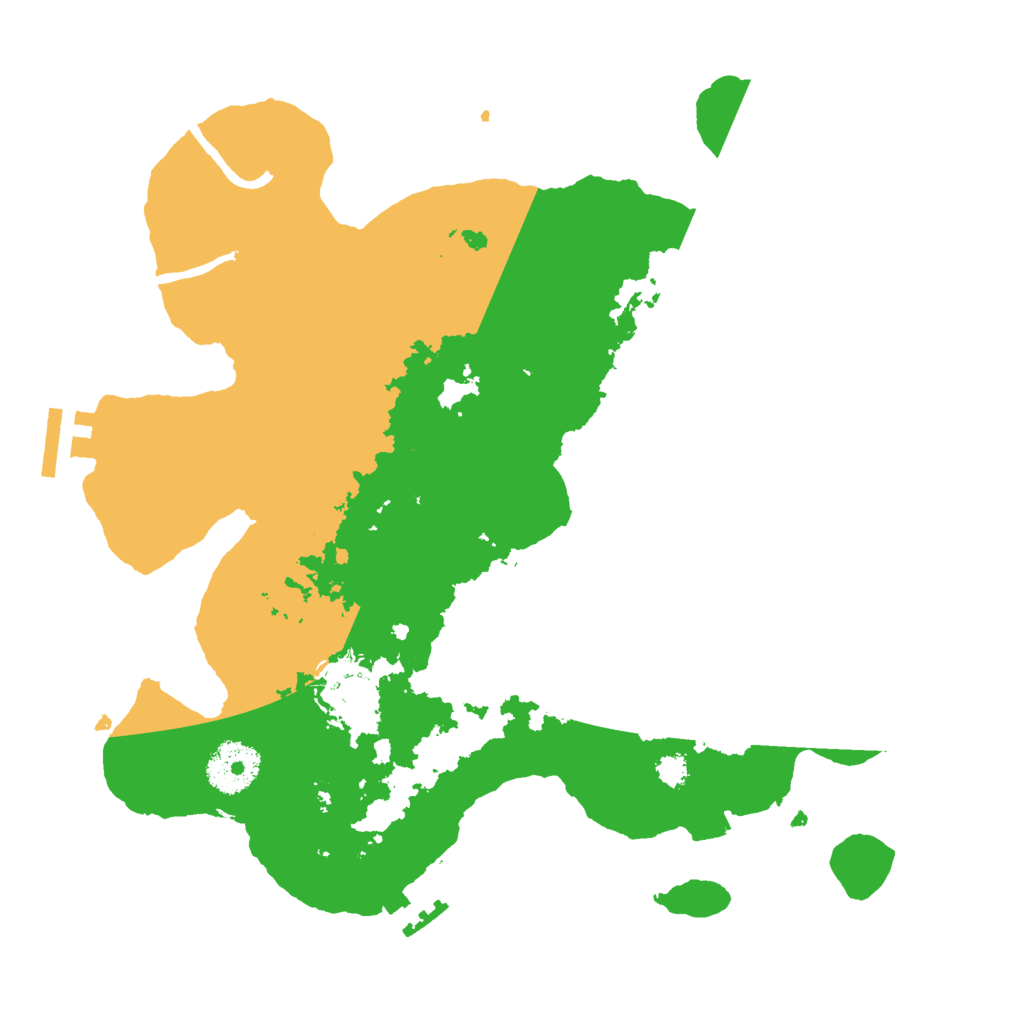 Biome Rust Map: Procedural Map, Size: 3000, Seed: 1413206093