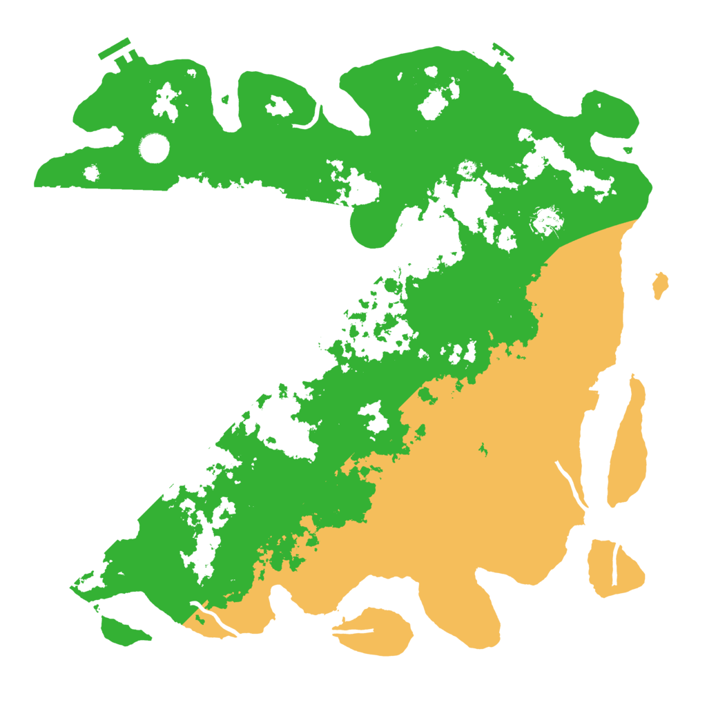 Biome Rust Map: Procedural Map, Size: 4141, Seed: 8008135