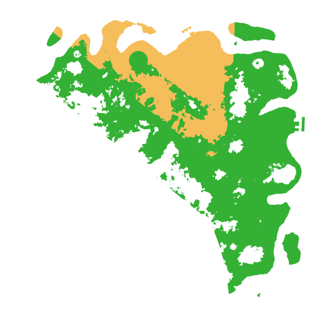 Biome Rust Map: Procedural Map, Size: 4500, Seed: 227055578