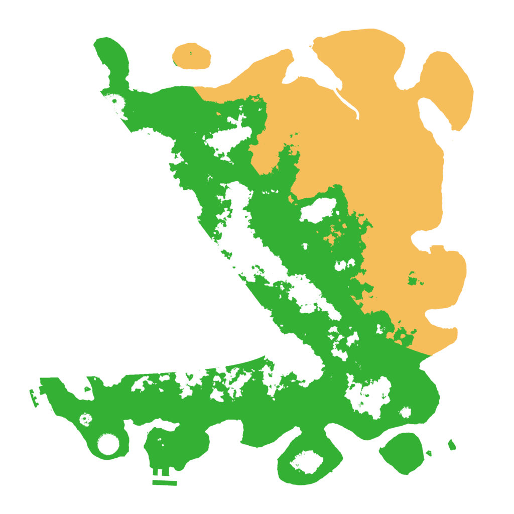 Biome Rust Map: Procedural Map, Size: 4250, Seed: 308810619