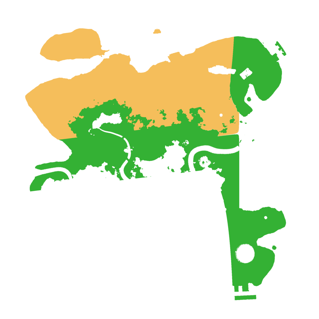 Biome Rust Map: Procedural Map, Size: 3000, Seed: 31314