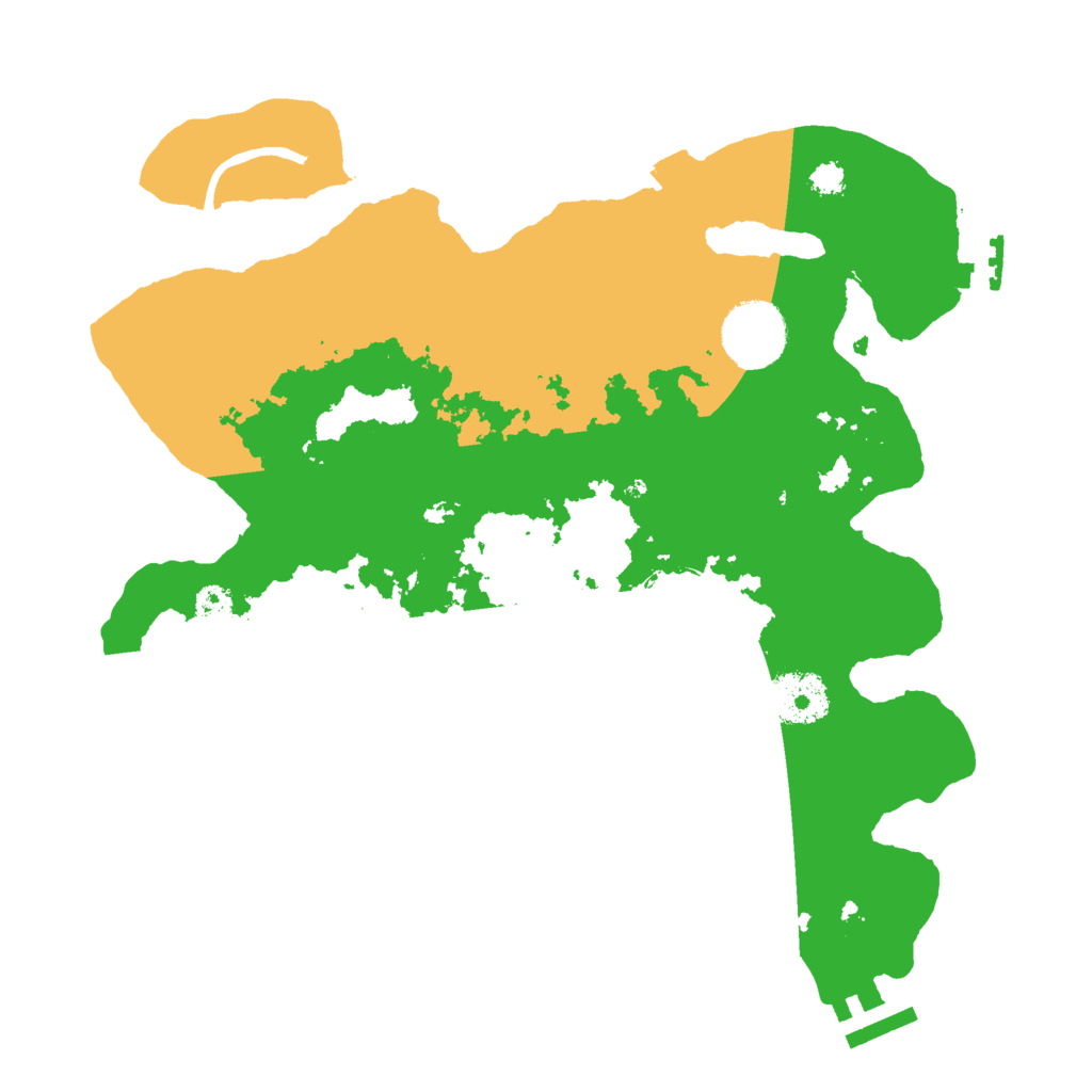 Biome Rust Map: Procedural Map, Size: 3000, Seed: 31314