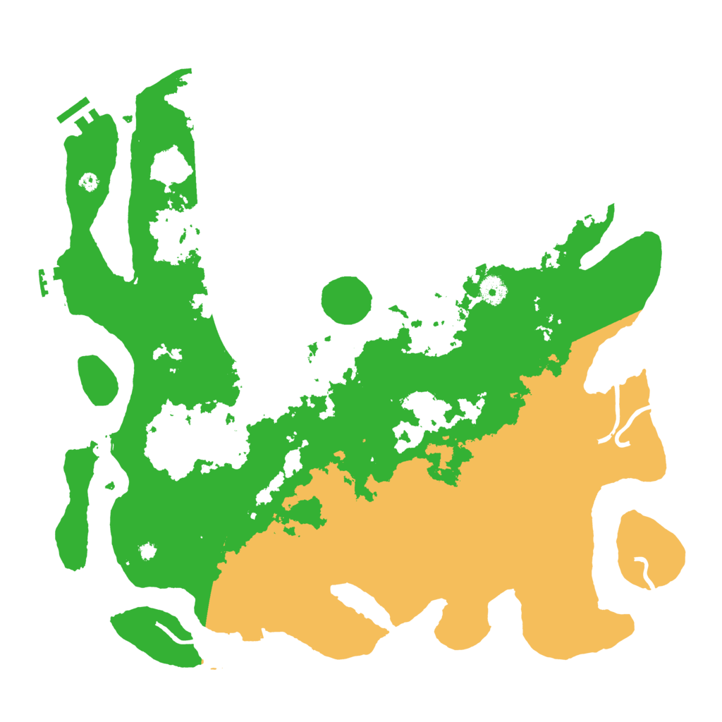 Biome Rust Map: Procedural Map, Size: 4000, Seed: 274626668