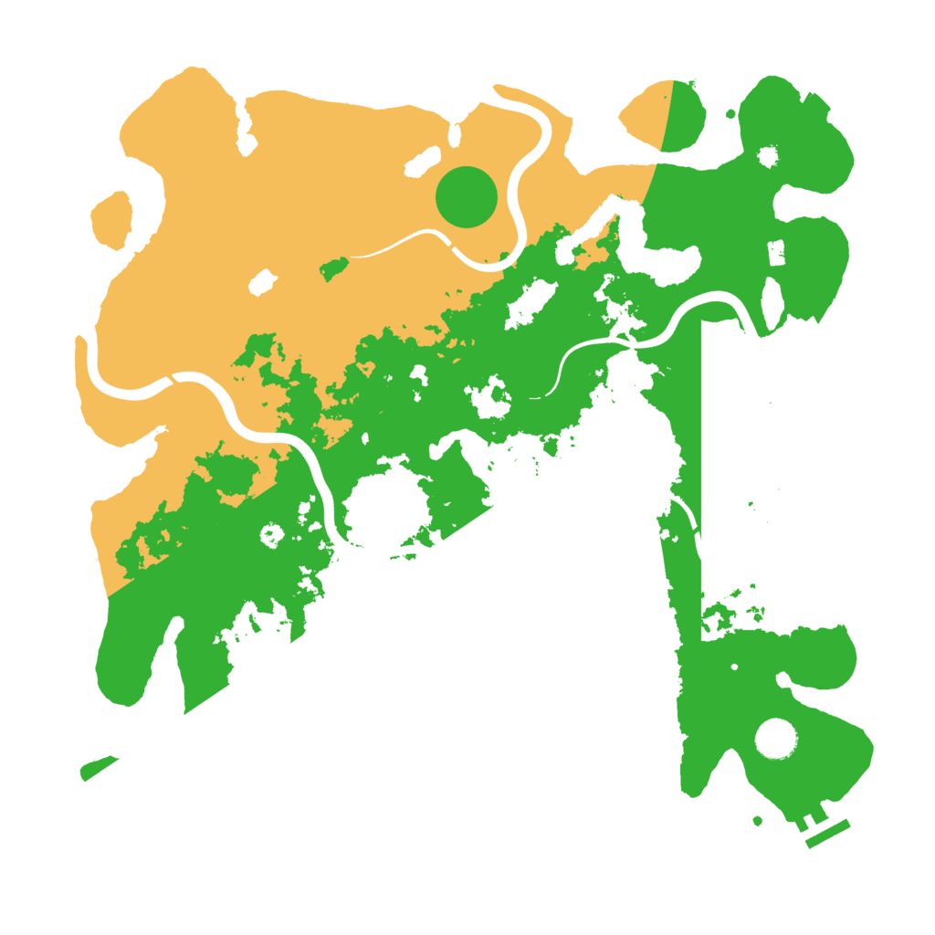 Biome Rust Map: Procedural Map, Size: 4000, Seed: 1618777123