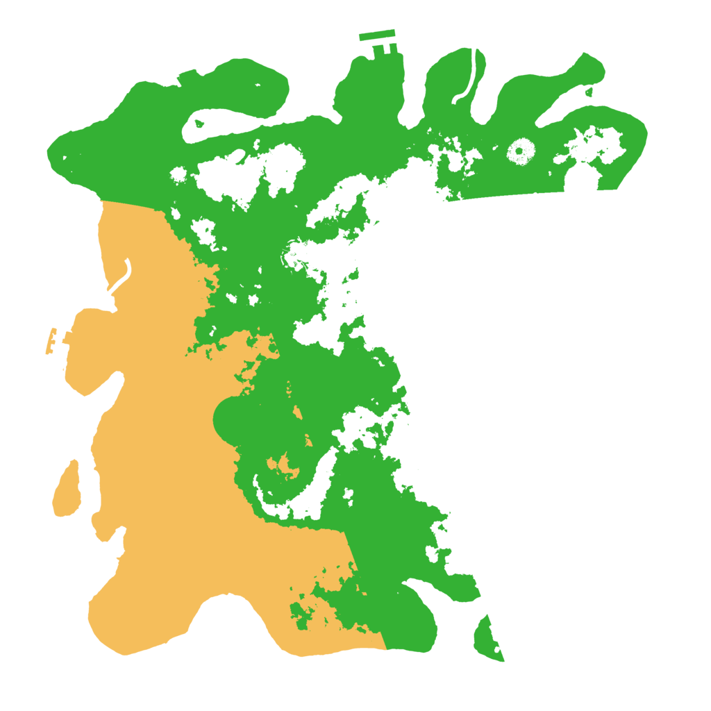 Biome Rust Map: Procedural Map, Size: 4000, Seed: 834