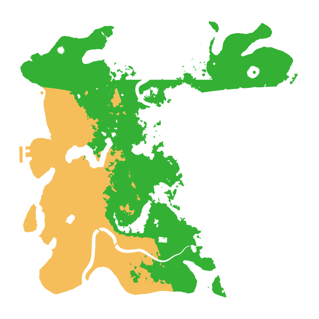 Biome Rust Map: Procedural Map, Size: 4000, Seed: 834