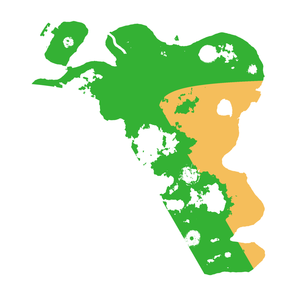 Biome Rust Map: Procedural Map, Size: 3000, Seed: 639626