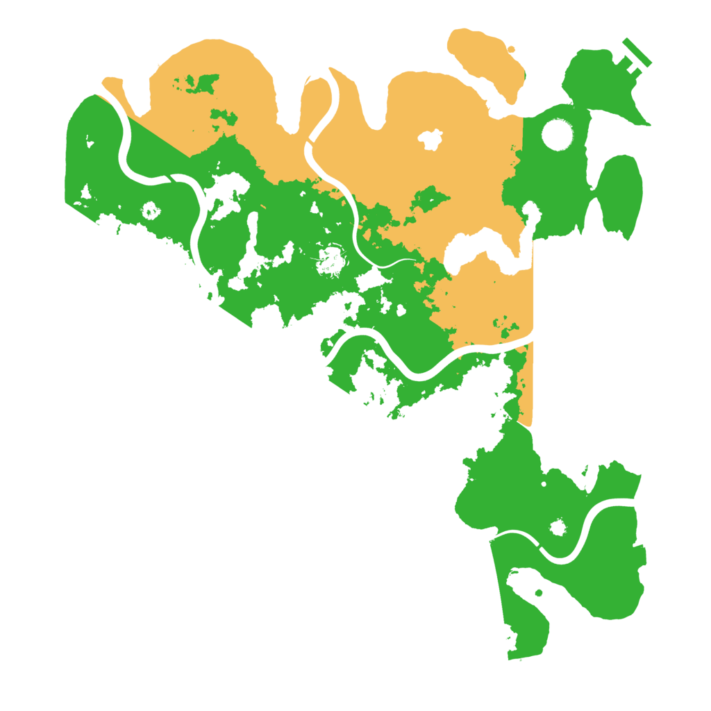 Biome Rust Map: Procedural Map, Size: 4000, Seed: 1119814749