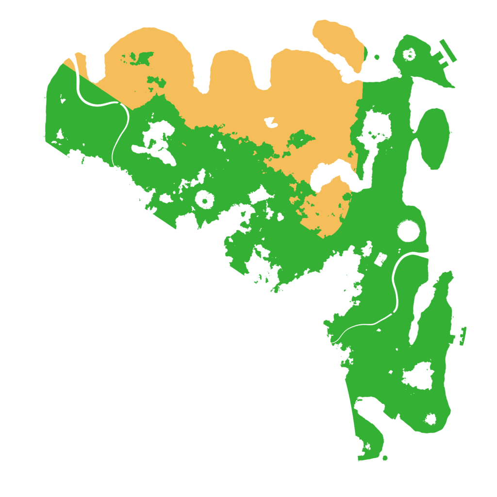 Biome Rust Map: Procedural Map, Size: 4000, Seed: 1119814749