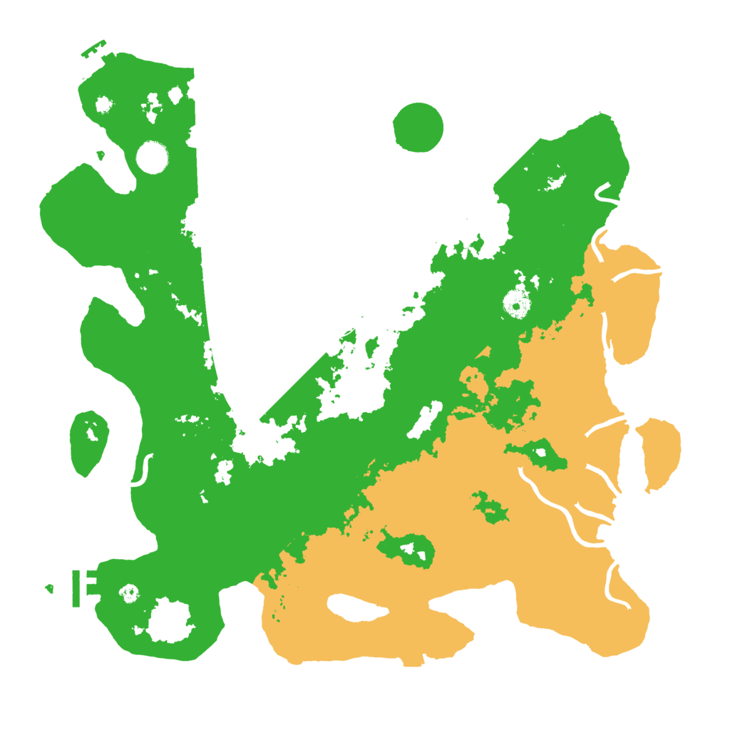 Biome Rust Map: Procedural Map, Size: 4000, Seed: 1136660523