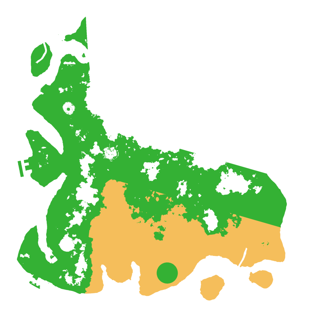 Biome Rust Map: Procedural Map, Size: 4000, Seed: 359462049