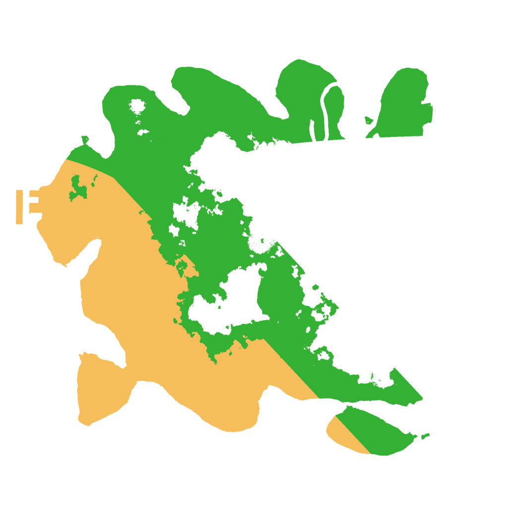 Biome Rust Map: Procedural Map, Size: 3000, Seed: 898799668