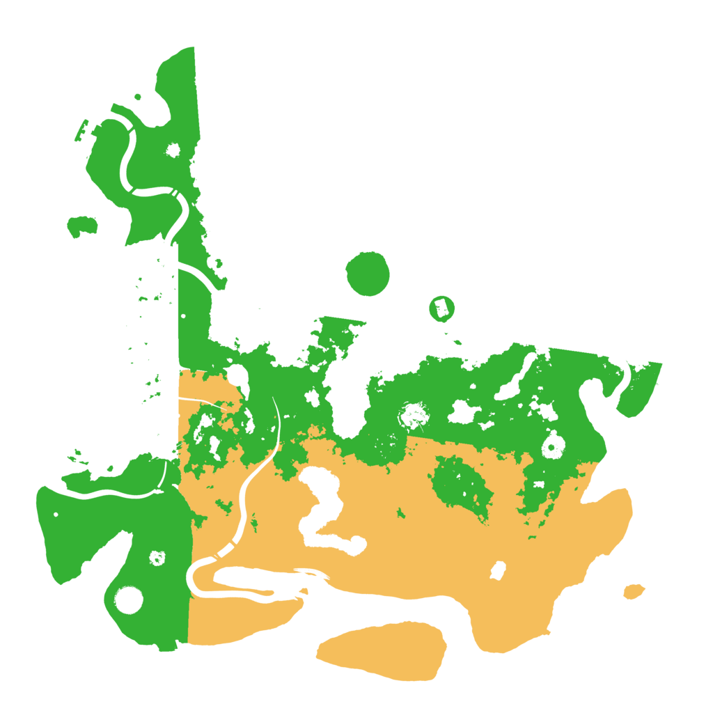 Biome Rust Map: Procedural Map, Size: 4500, Seed: 431841091