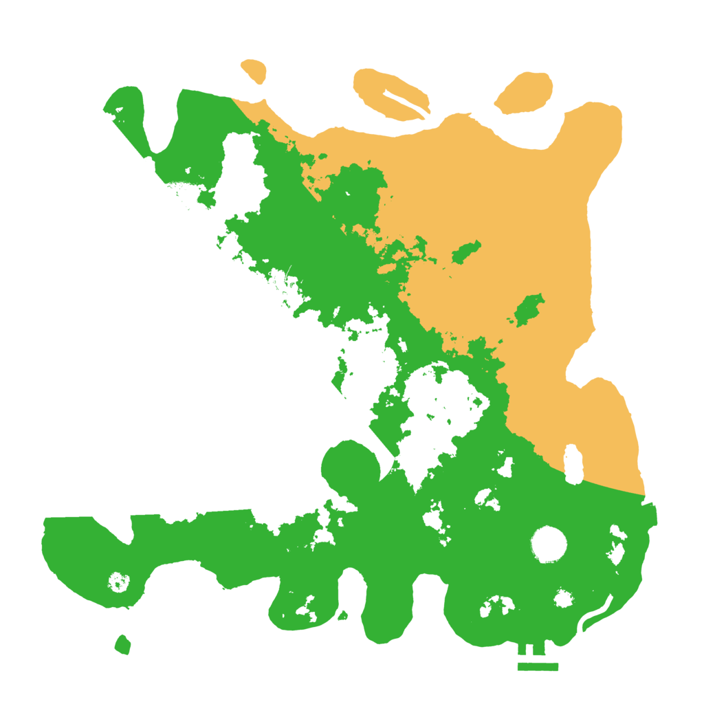 Biome Rust Map: Procedural Map, Size: 3500, Seed: 787210934