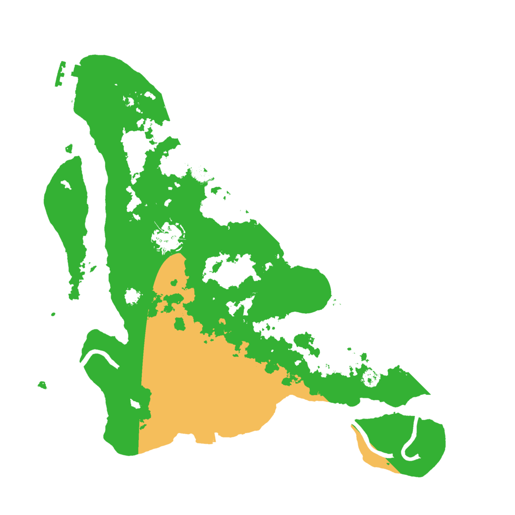 Biome Rust Map: Procedural Map, Size: 3000, Seed: 1015074264