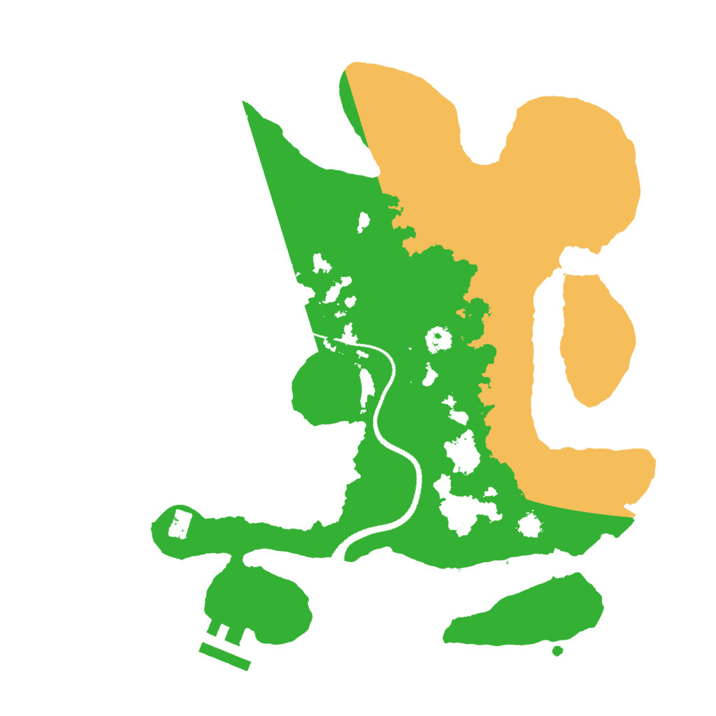 Biome Rust Map: Procedural Map, Size: 2750, Seed: 1274929222