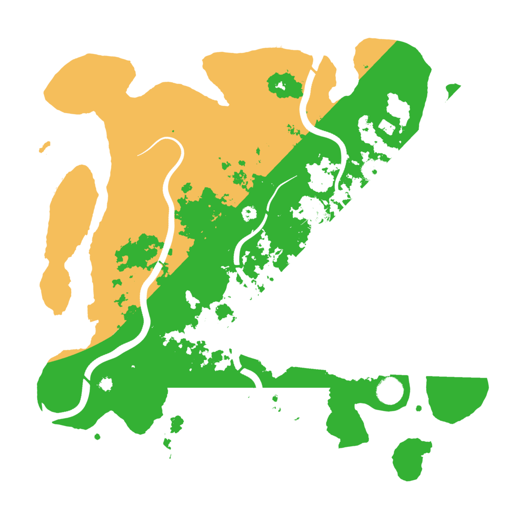 Biome Rust Map: Procedural Map, Size: 3500, Seed: 905159937