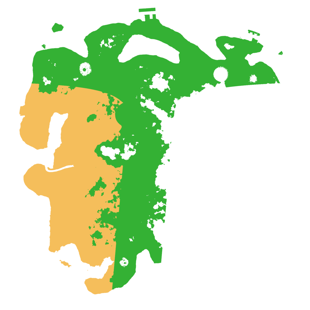 Biome Rust Map: Procedural Map, Size: 3750, Seed: 456321