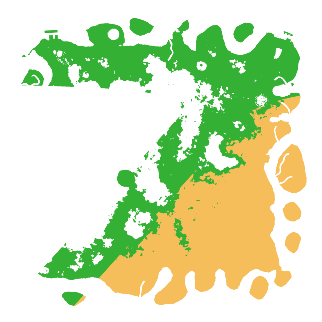 Biome Rust Map: Procedural Map, Size: 5000, Seed: 1546297859