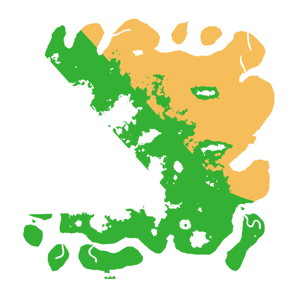 Biome Rust Map: Procedural Map, Size: 4000, Seed: 60565