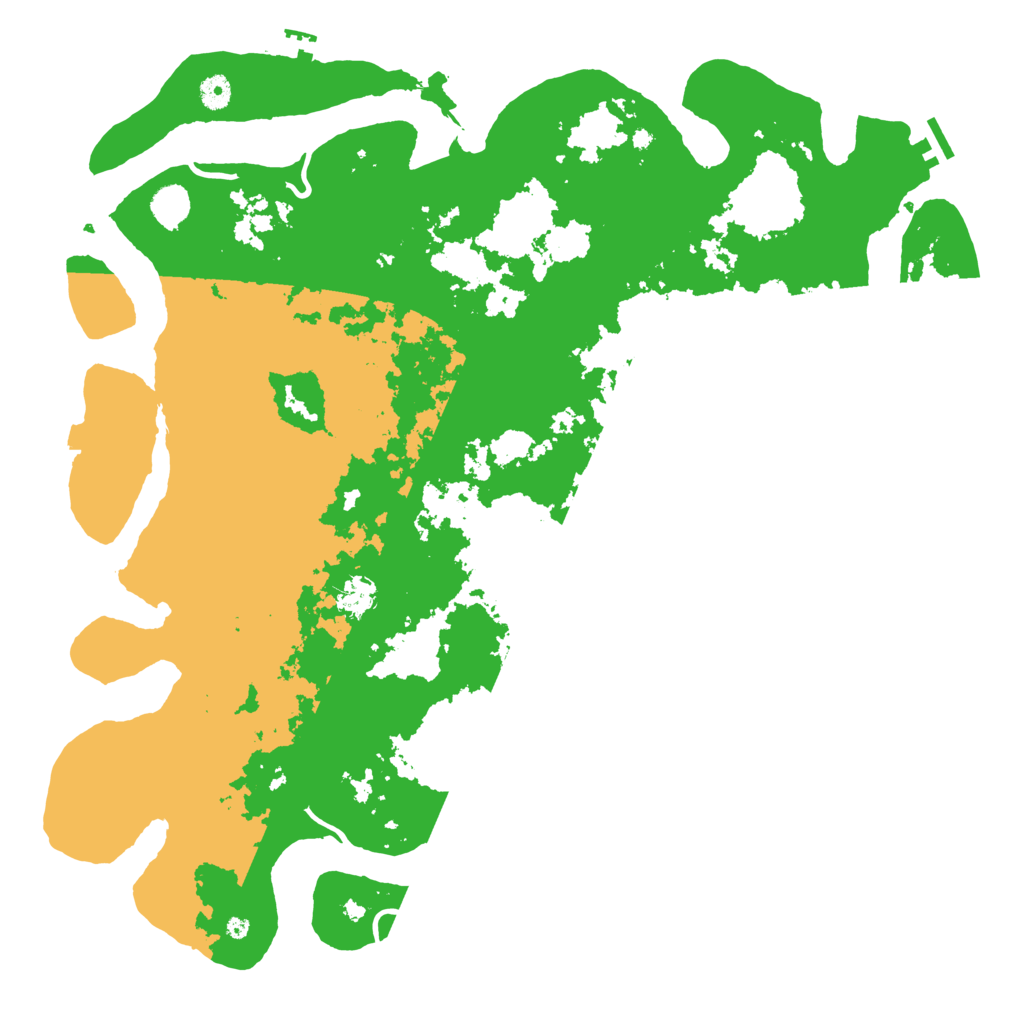 Biome Rust Map: Procedural Map, Size: 4700, Seed: 561056300