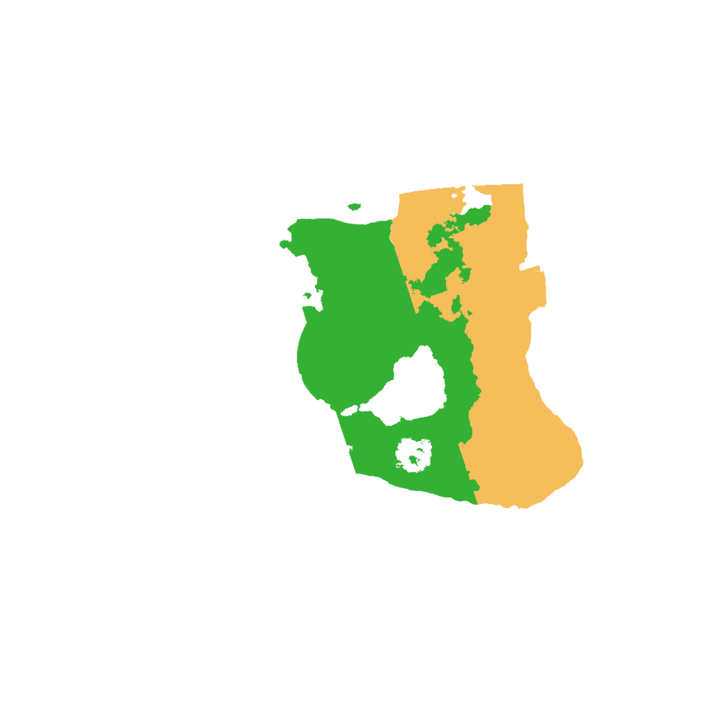 Biome Rust Map: Procedural Map, Size: 2000, Seed: 1412133123