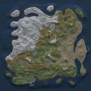 Thumbnail Rust Map: Procedural Map, Size: 4250, Seed: 1475710137, 18 Monuments