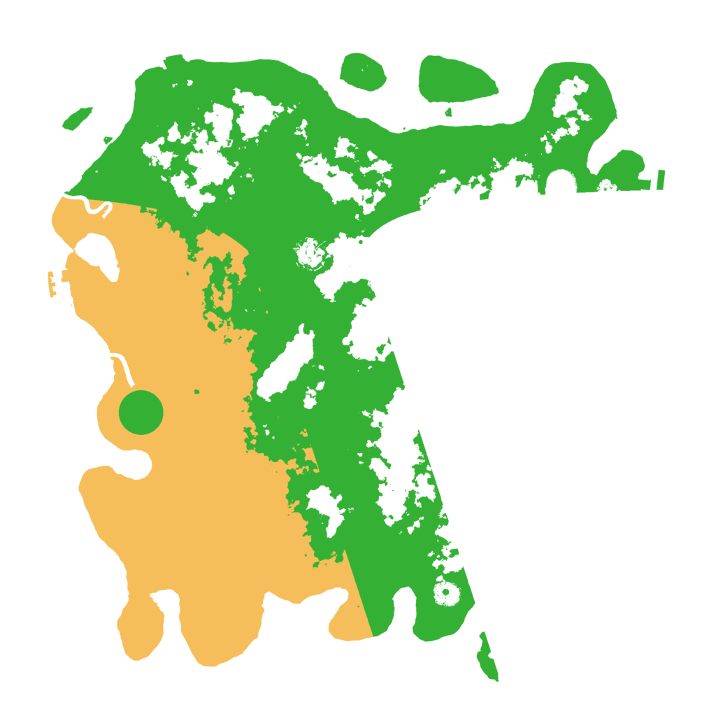 Biome Rust Map: Procedural Map, Size: 4250, Seed: 630966106