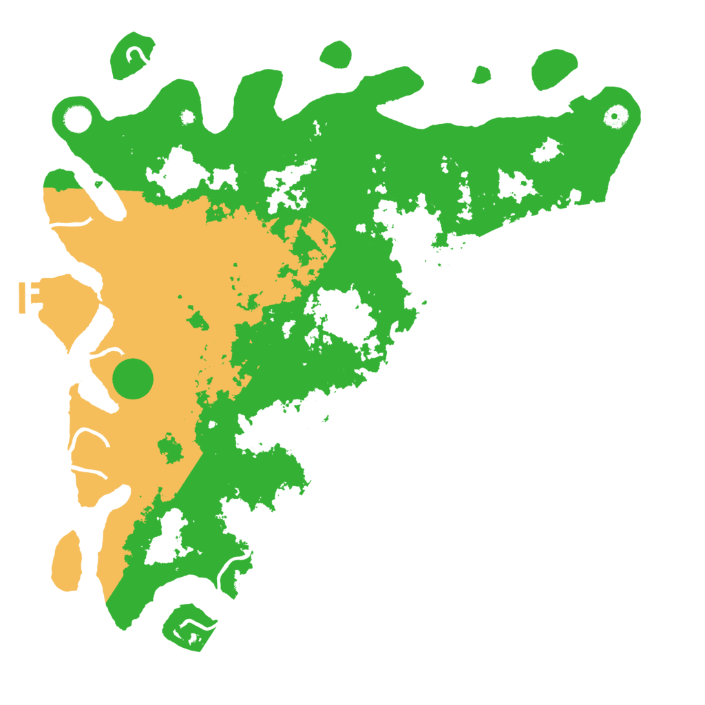 Biome Rust Map: Procedural Map, Size: 4550, Seed: 23882240