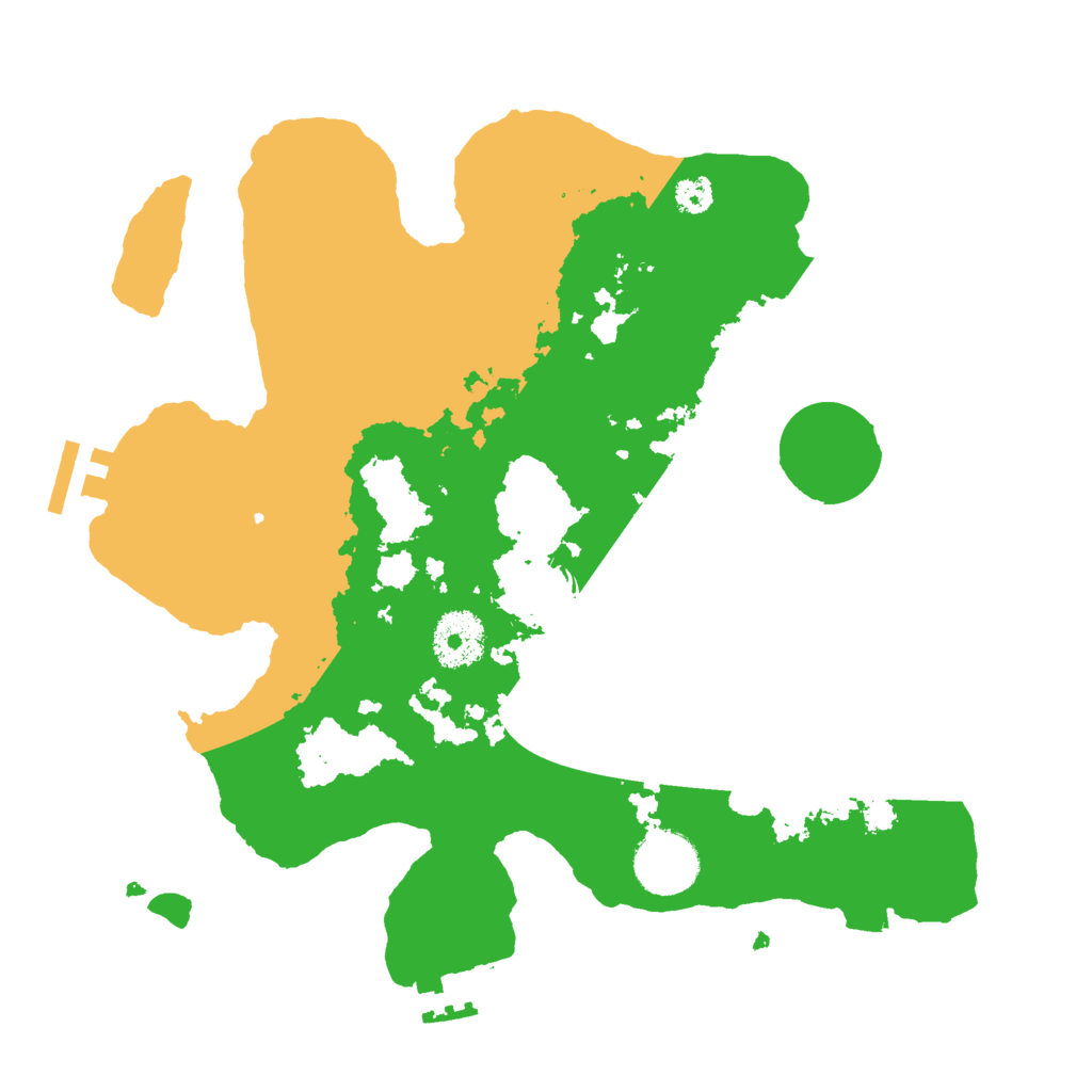 Biome Rust Map: Procedural Map, Size: 3000, Seed: 422153053