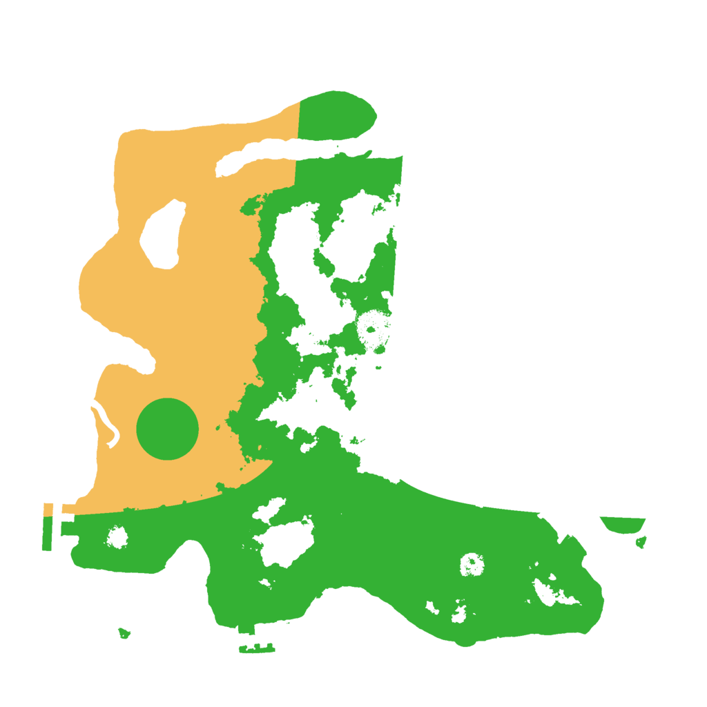 Biome Rust Map: Procedural Map, Size: 3000, Seed: 369388802