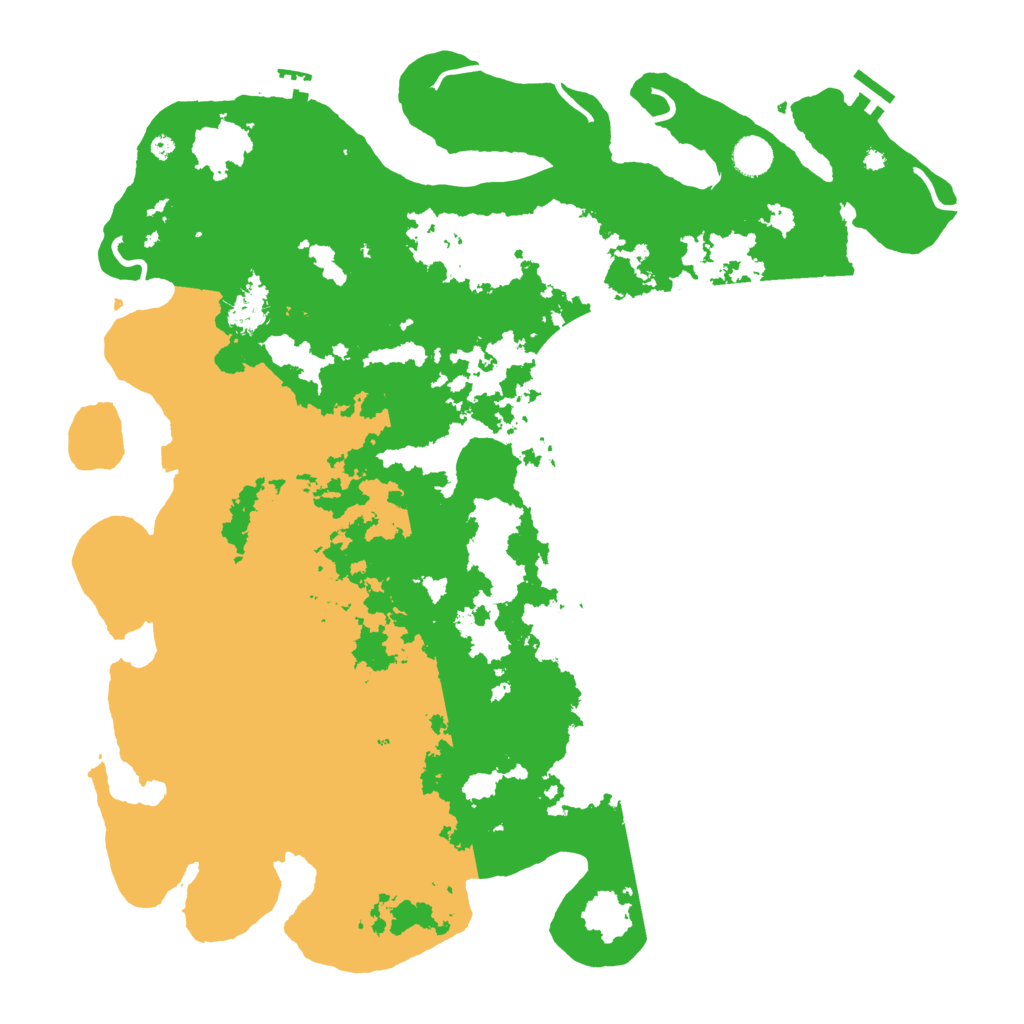 Biome Rust Map: Procedural Map, Size: 4500, Seed: 698852387