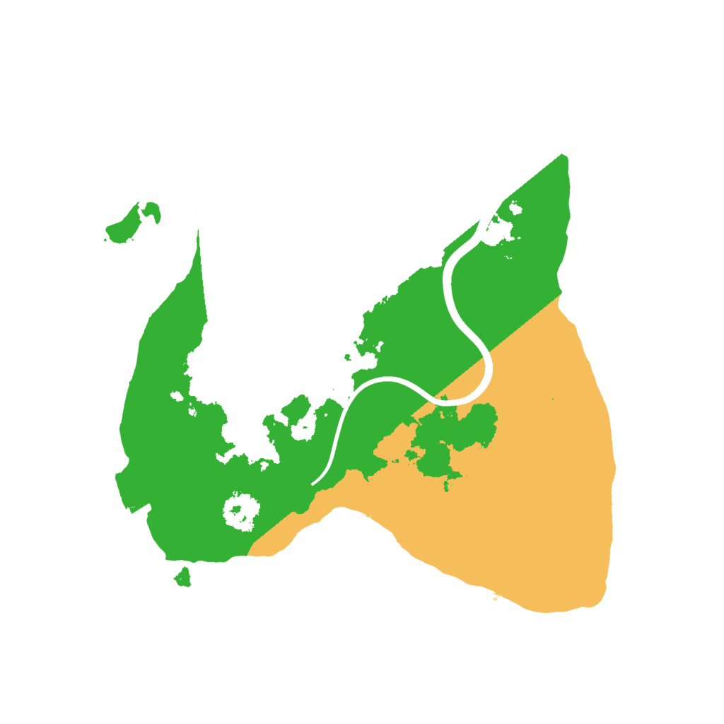 Biome Rust Map: Procedural Map, Size: 2000, Seed: 1683120960