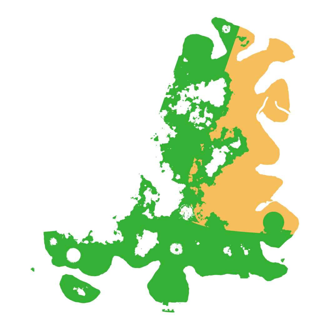 Biome Rust Map: Procedural Map, Size: 4000, Seed: 1197961114