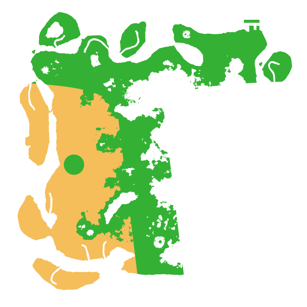 Biome Rust Map: Procedural Map, Size: 4000, Seed: 28281089