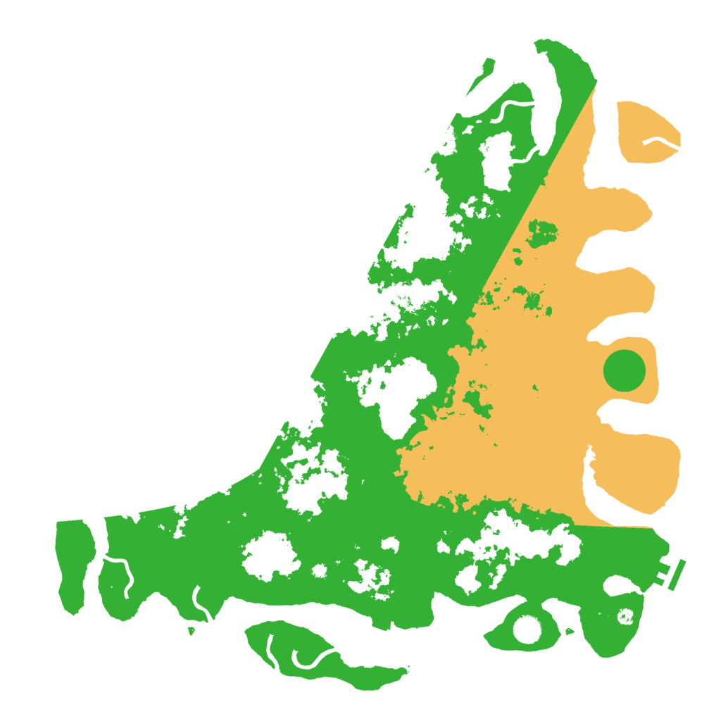 Biome Rust Map: Procedural Map, Size: 4500, Seed: 1503651418