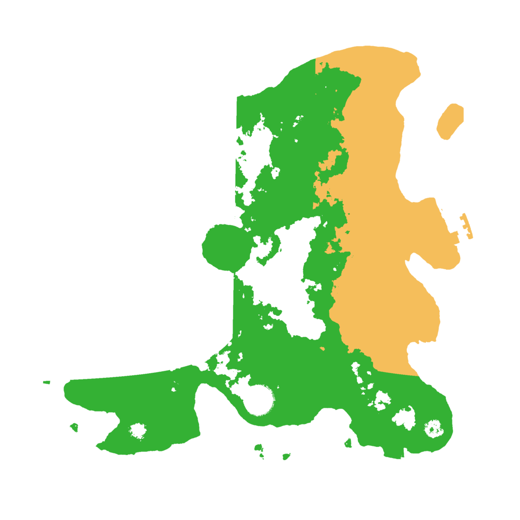 Biome Rust Map: Procedural Map, Size: 3000, Seed: 16503