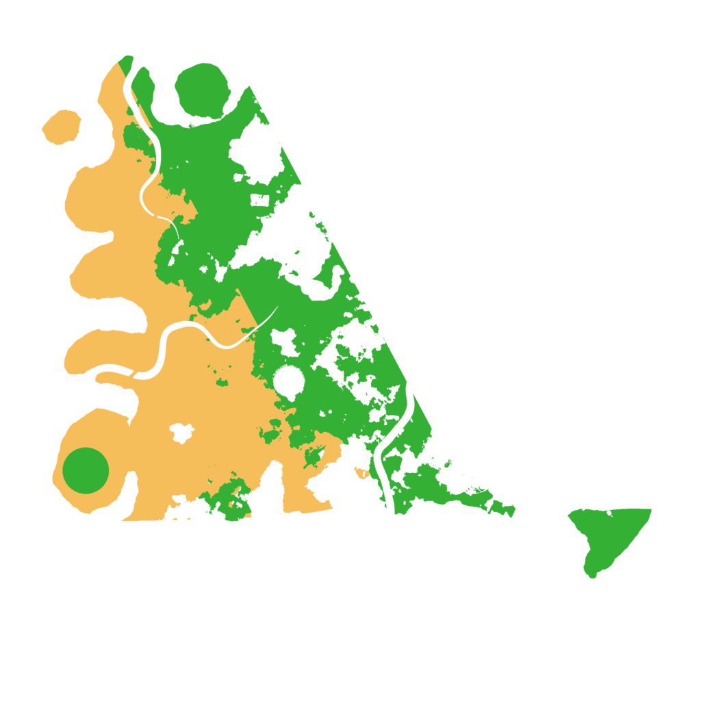 Biome Rust Map: Procedural Map, Size: 4000, Seed: 16345