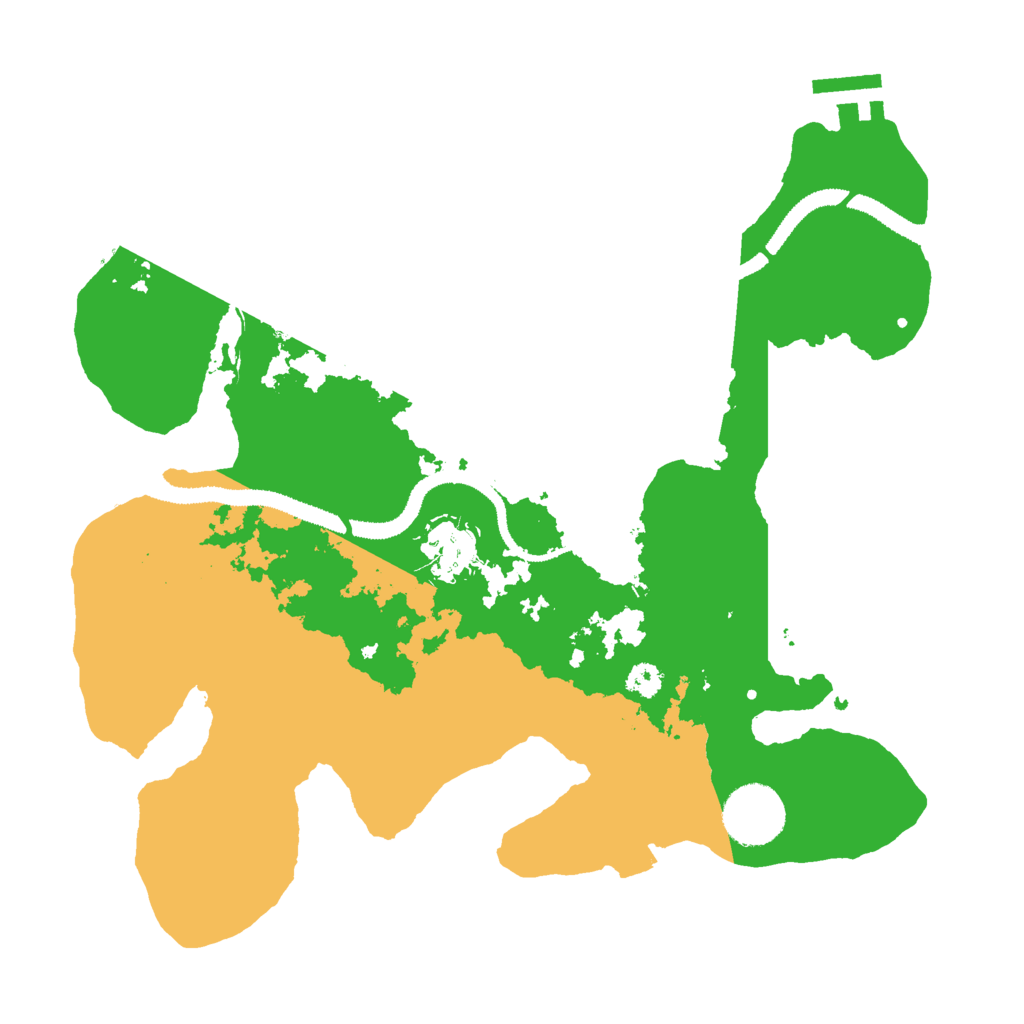 Biome Rust Map: Procedural Map, Size: 3000, Seed: 1088313139