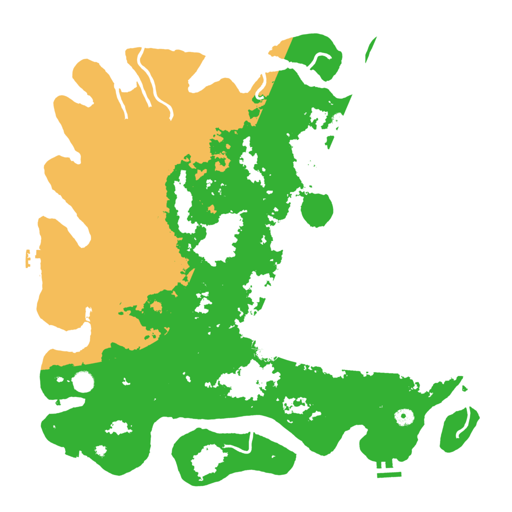 Biome Rust Map: Procedural Map, Size: 4250, Seed: 3579