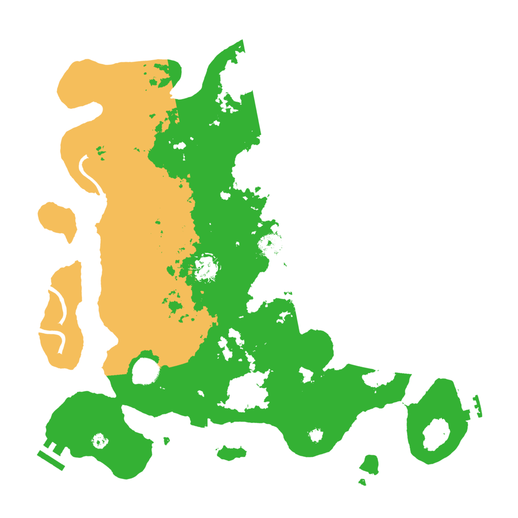 Biome Rust Map: Procedural Map, Size: 3500, Seed: 1812031138