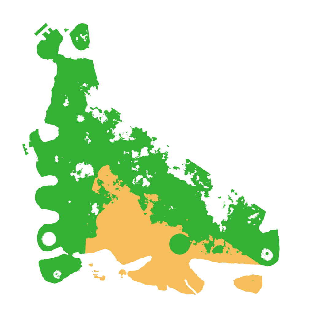 Biome Rust Map: Procedural Map, Size: 4000, Seed: 21385798