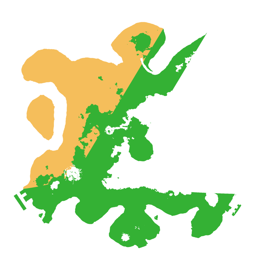 Biome Rust Map: Procedural Map, Size: 3000, Seed: 880208267