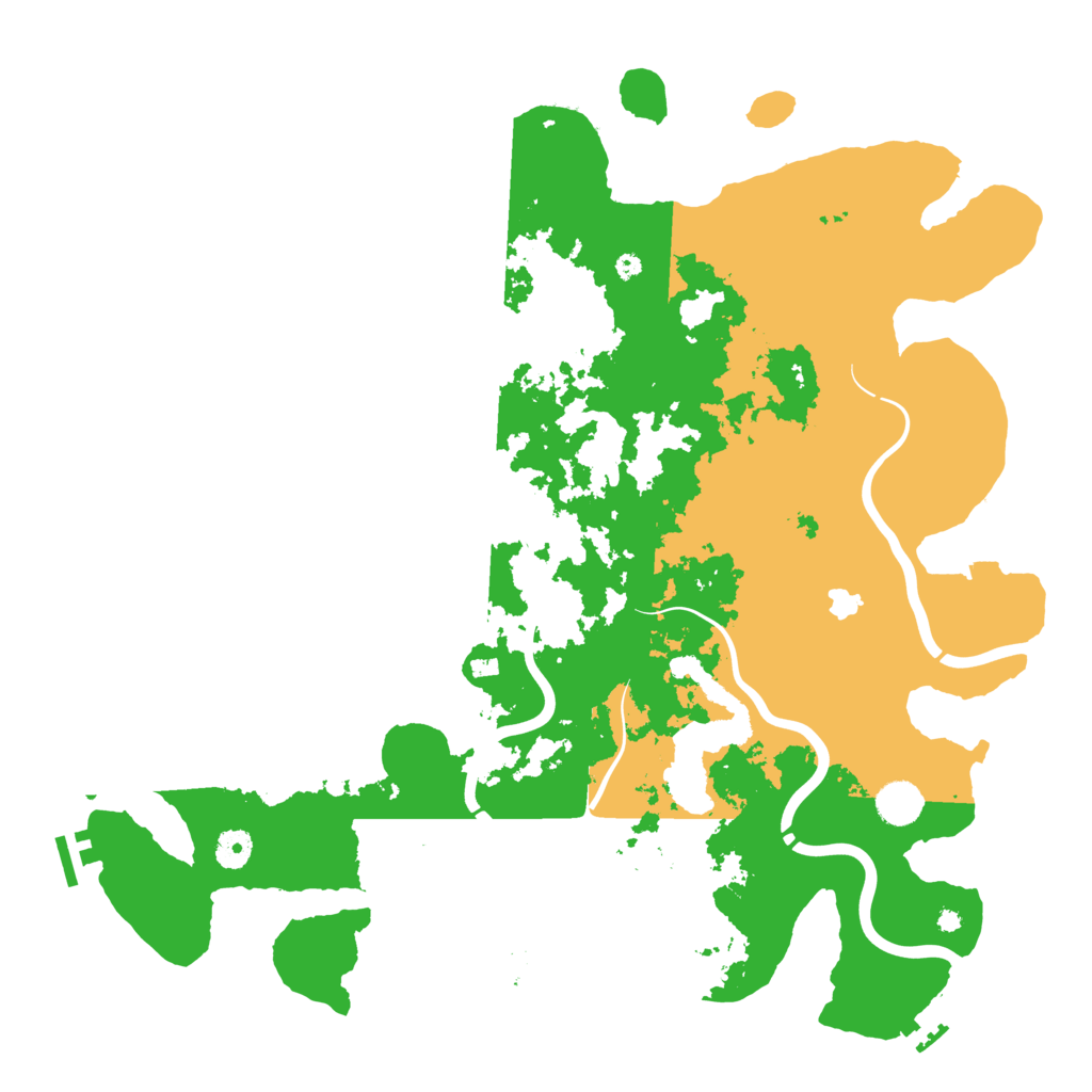 Biome Rust Map: Procedural Map, Size: 4300, Seed: 1715180120