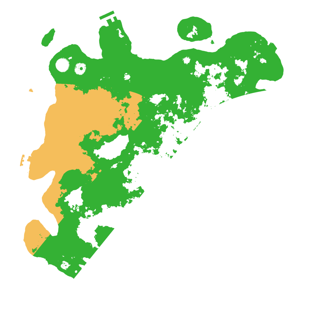 Biome Rust Map: Procedural Map, Size: 4000, Seed: 239430229