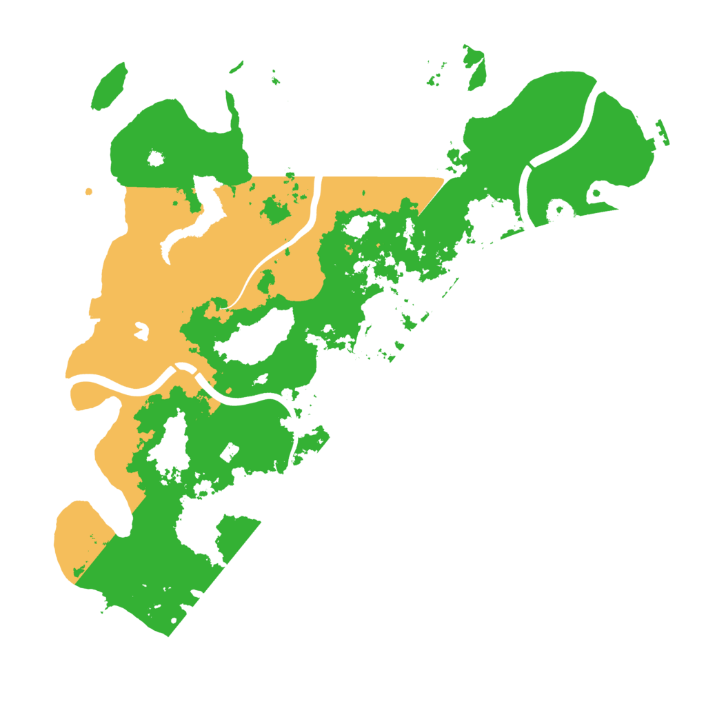Biome Rust Map: Procedural Map, Size: 4000, Seed: 239430229