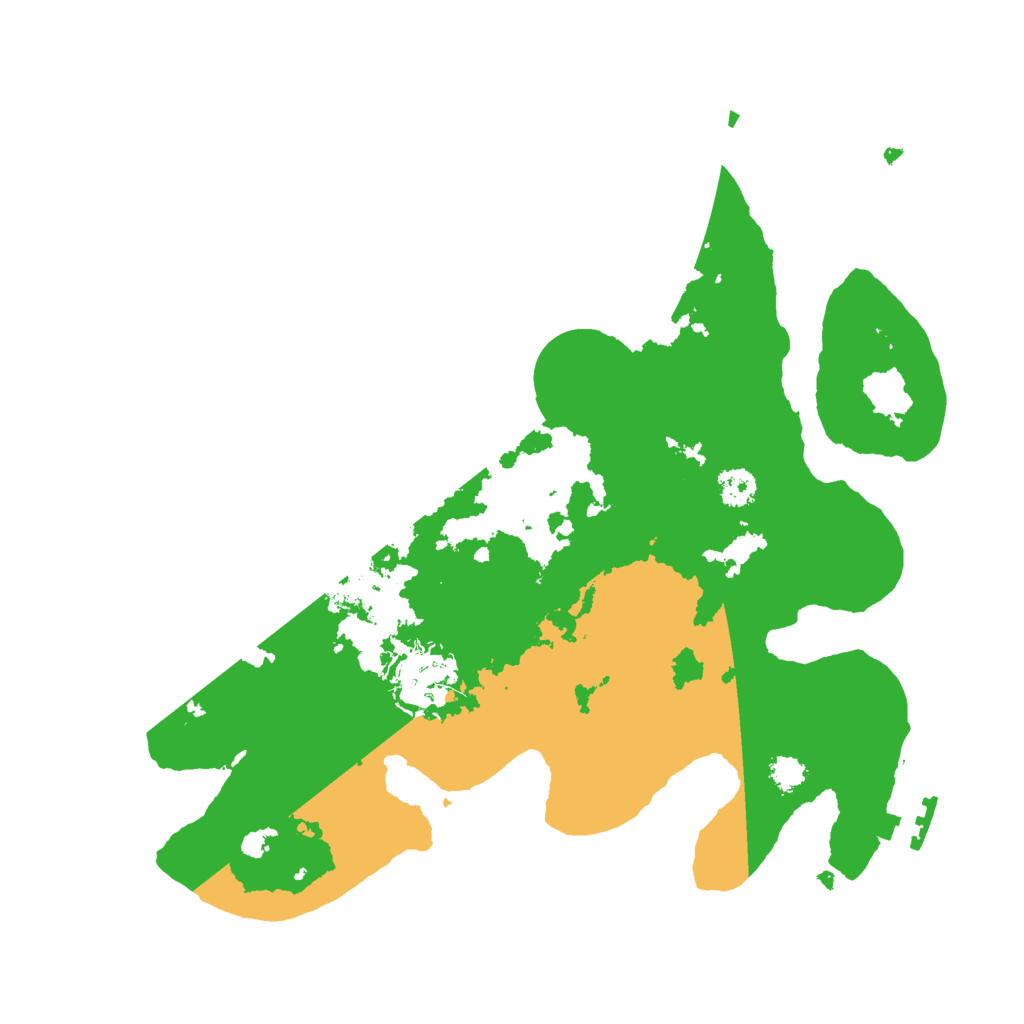 Biome Rust Map: Procedural Map, Size: 2750, Seed: 736290481