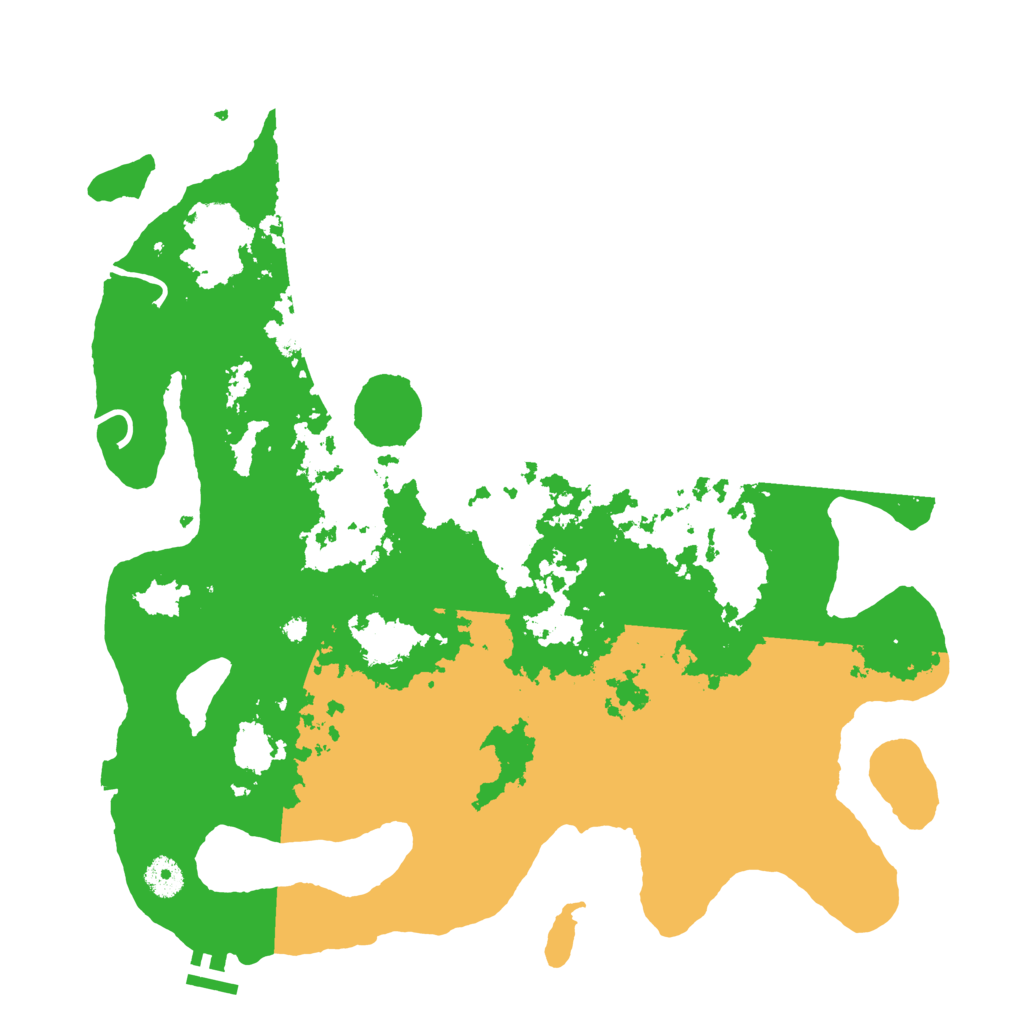 Biome Rust Map: Procedural Map, Size: 4000, Seed: 1169514706